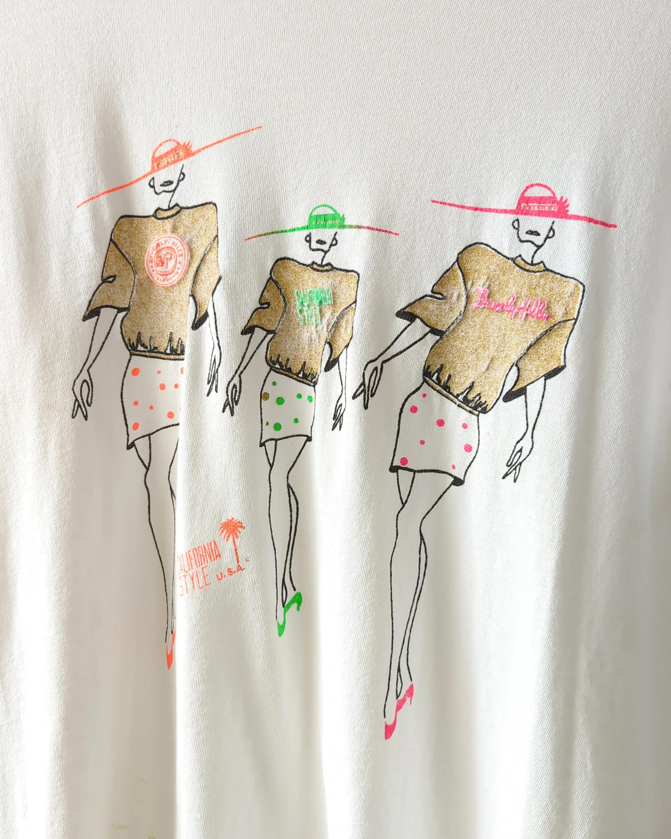80s Beverly Hills Babes Tee | S-M
