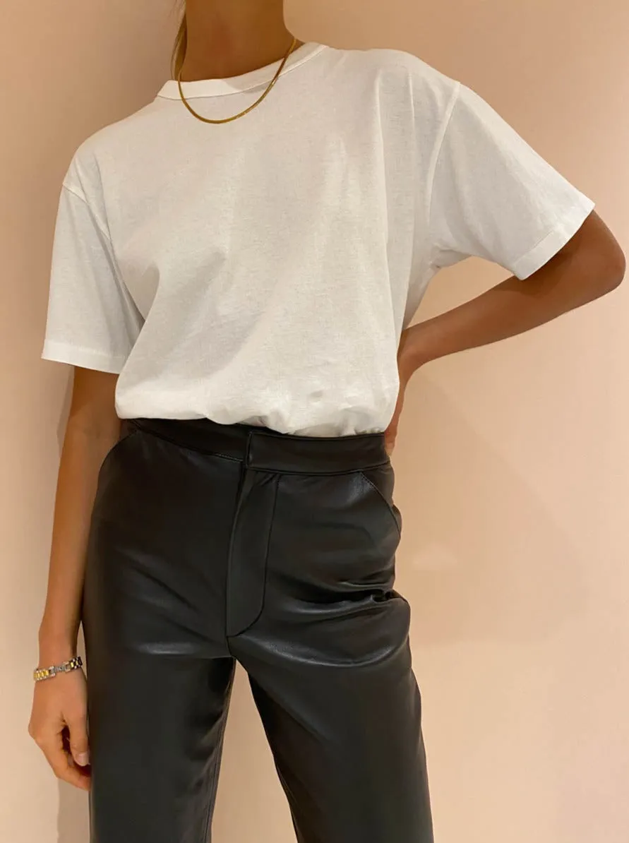 Assembly Label Juni Tee in Antique White