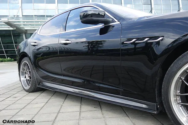 Carbonado 2014-2017 Maserati Ghibli EPC Style Side Skirts
