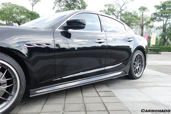 Carbonado 2014-2017 Maserati Ghibli EPC Style Side Skirts