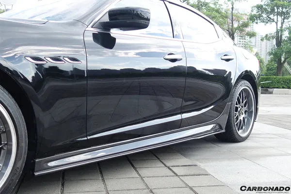 Carbonado 2014-2017 Maserati Ghibli EPC Style Side Skirts