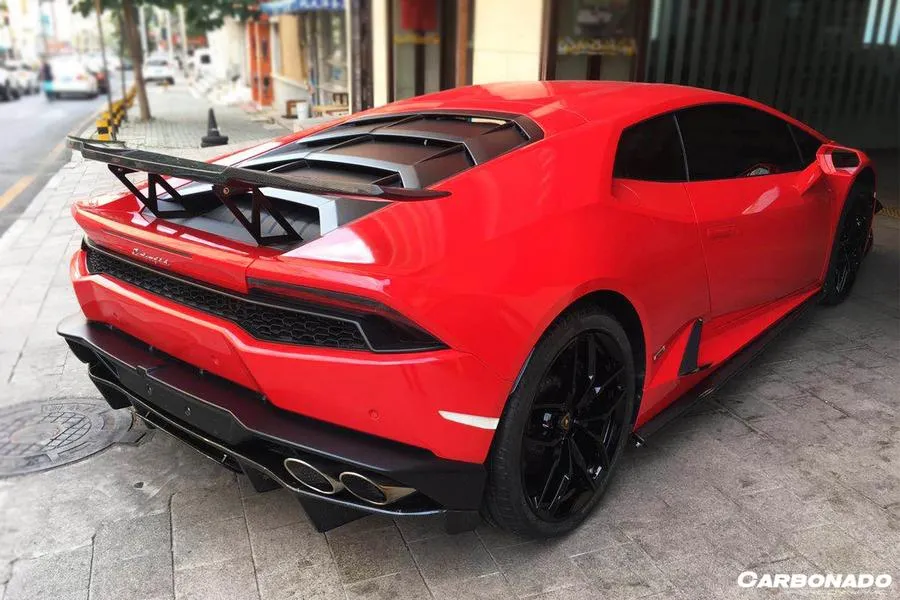 Carbondo 2015-2020 Lamborghini Huracan LP610/LP580 RZS Style Carbon Fiber Side Skirts