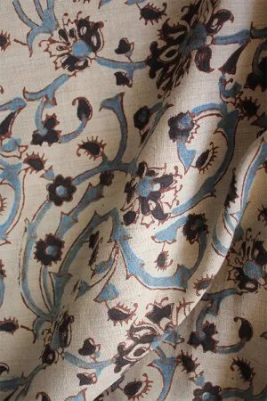 Creative Bee 'FULBEL' Natural Dye Block Print Cotton Fabric (0.5 Meter)