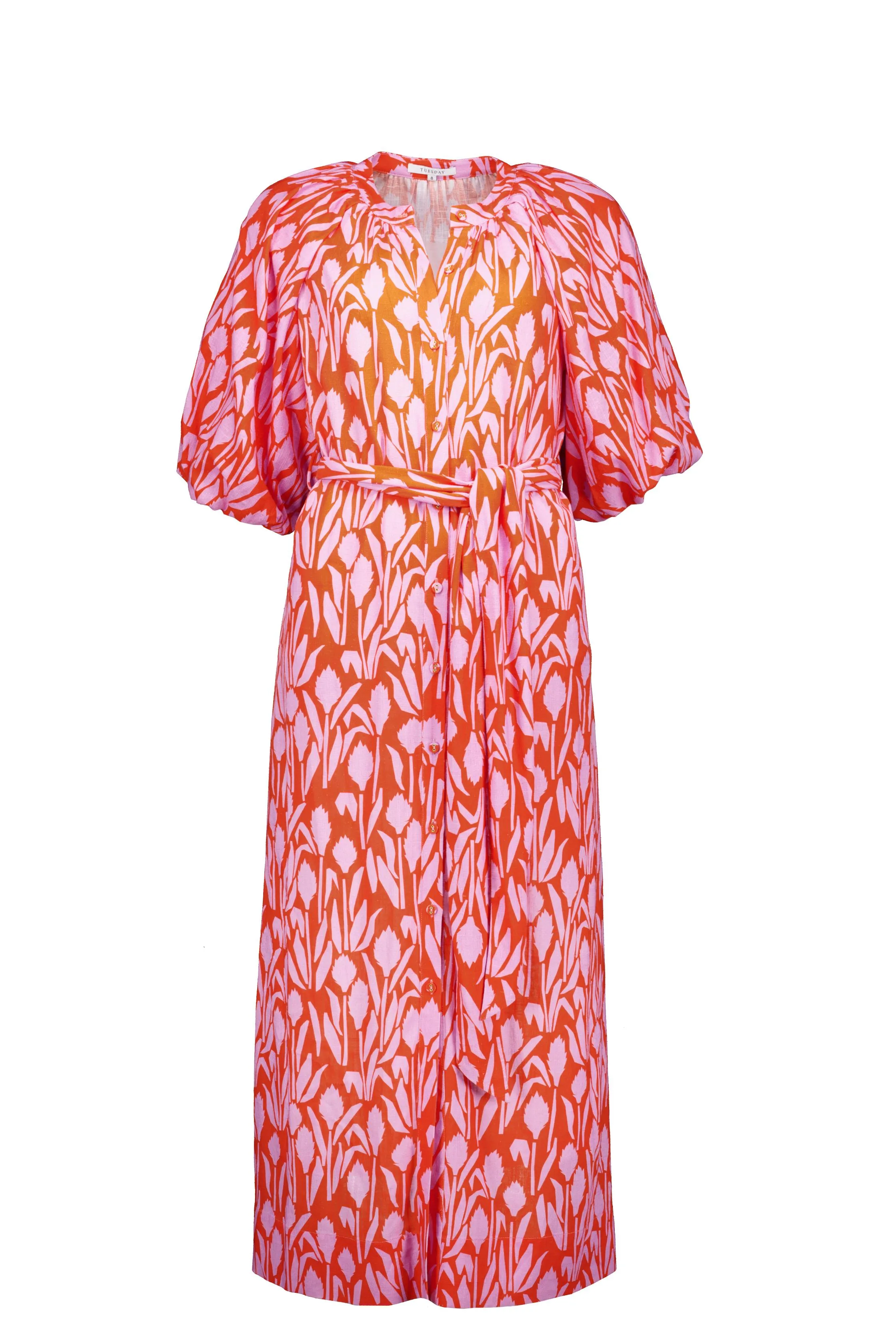 Crown Dress Flamingo