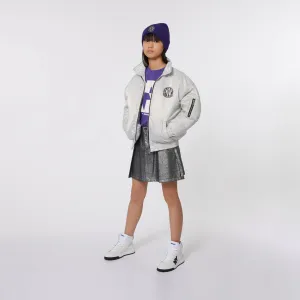 DKNY Silver Skirt