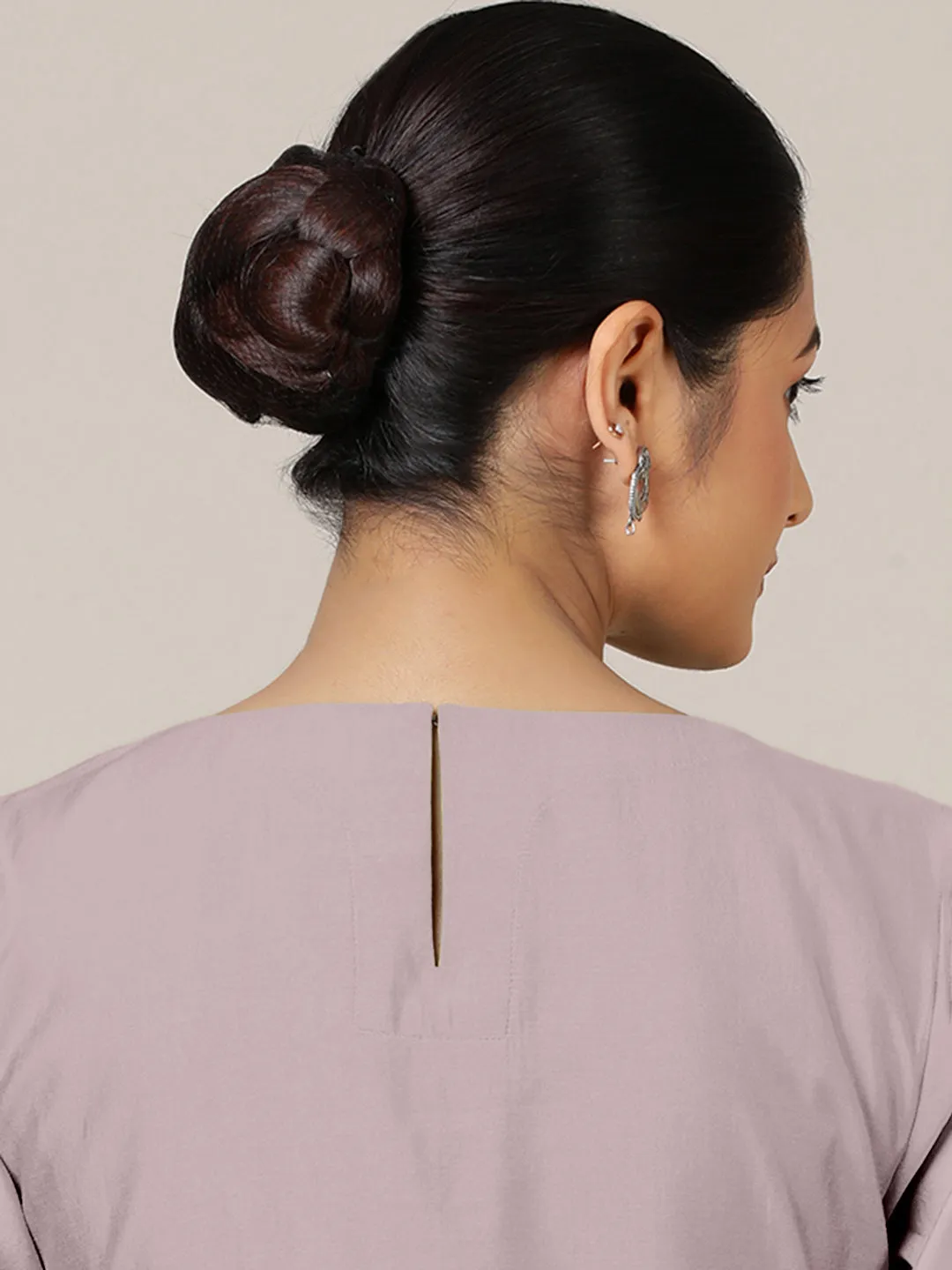 Esha x Rozaana | A Line Kurta in Lilac with Thread Work | Coords or Only Kurta
