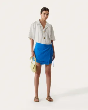 Freja Skirt Tencel Vivid Blue