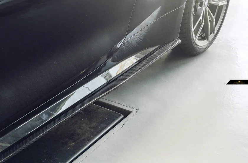 Future Design Carbon Fiber Side Skirts for BMW 4-Series G22 Coupe