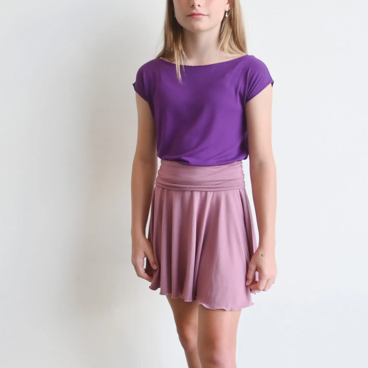 Girl's Ballet Skirt - 4 years to Tween by KOBOMO Bamboo