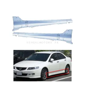Honda Accord Side Foot Panel Skirts Fiber Glass Pair - Model 2008-2012