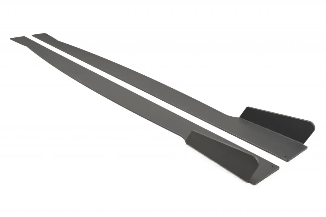 Maxton Design - RACING SIDE SKIRTS DIFFUSERS RENAULT MEGANE MK3 RS