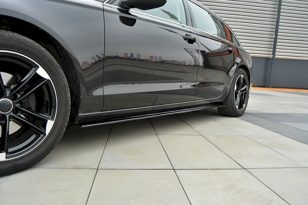 Maxton Design - SIDE SKIRTS DIFFUSERS AUDI A6 C7 (2011-2014)
