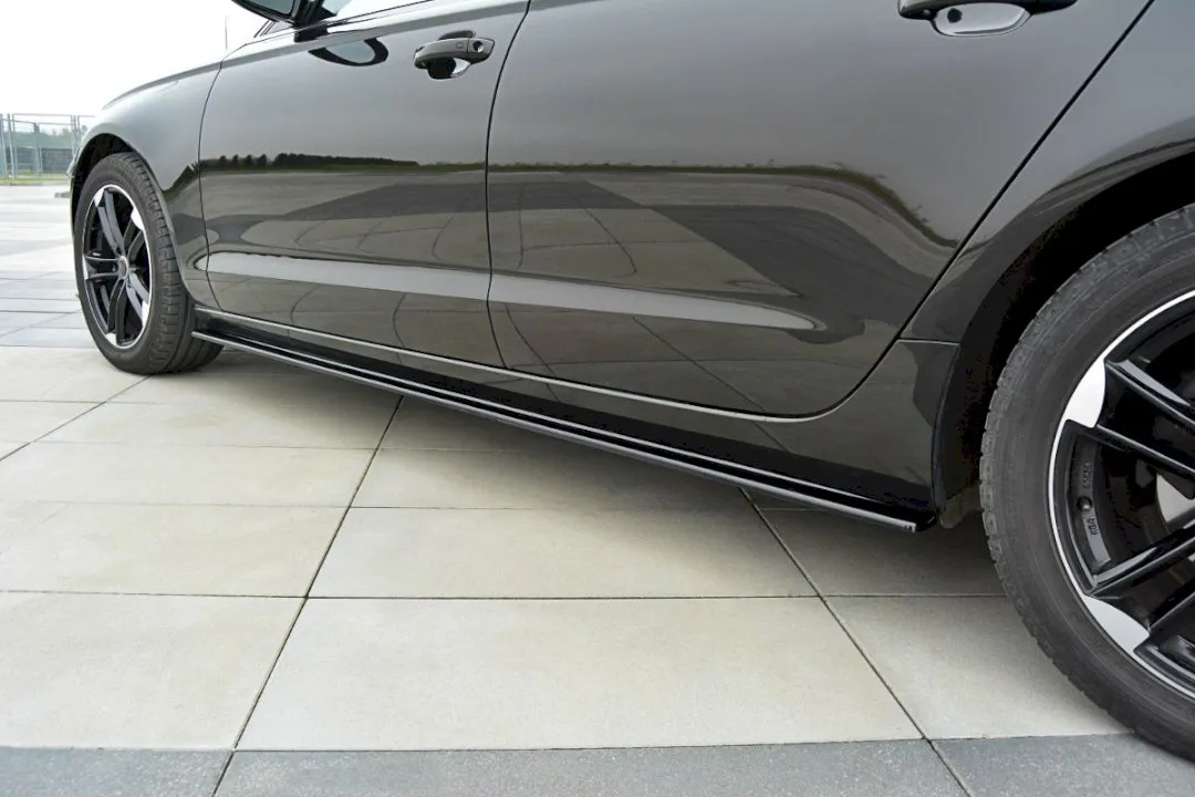 Maxton Design - SIDE SKIRTS DIFFUSERS AUDI A6 C7 (2011-2014)