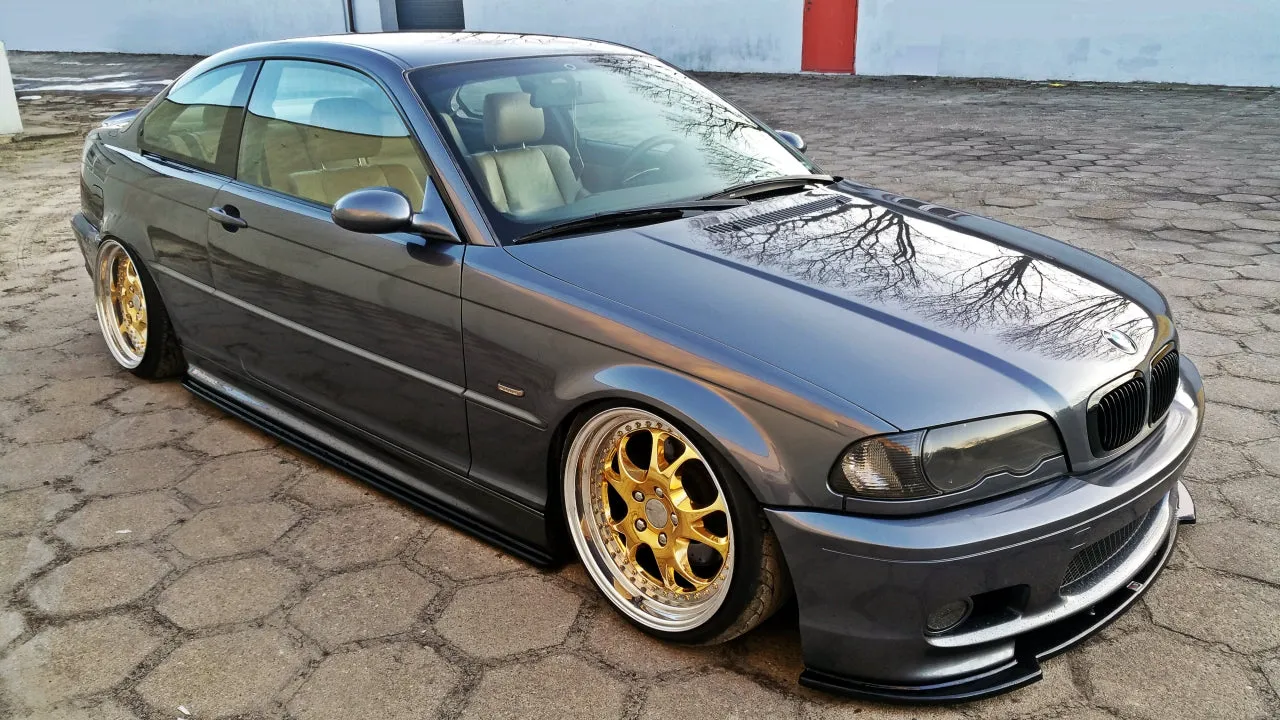 Maxton Design - SIDE SKIRTS DIFFUSERS BMW 3 E46 MPACK COUPE