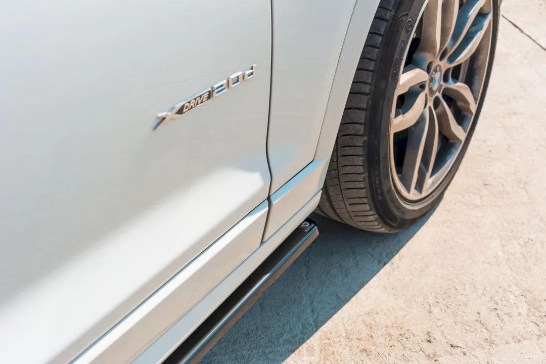Maxton Design - SIDE SKIRTS DIFFUSERS BMW X3 F25 M-PACK FACELIFT (2014-2017)
