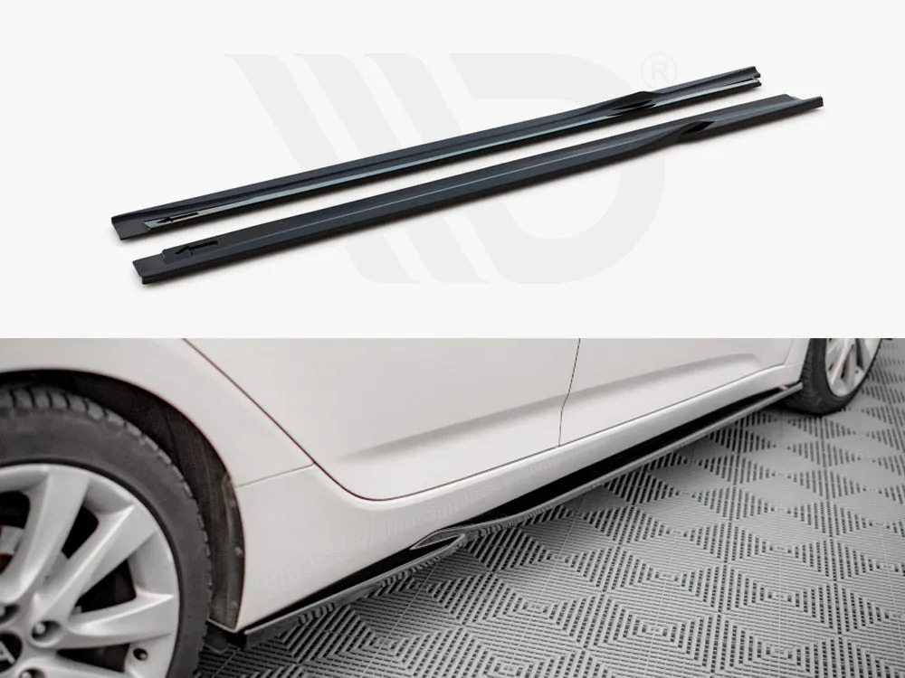 Maxton Design - SIDE SKIRTS DIFFUSERS HYUNDAI I40 MK1 (2011-2014)