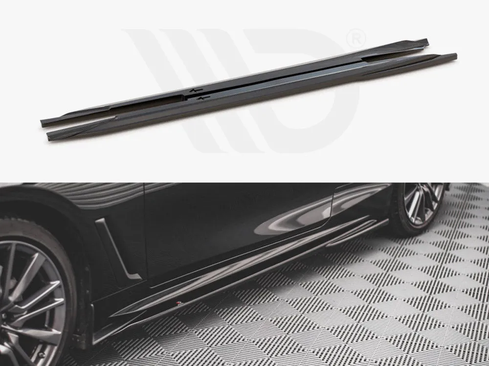 Maxton Design - SIDE SKIRTS DIFFUSERS INFINITI Q60 S MK2 (2017-)