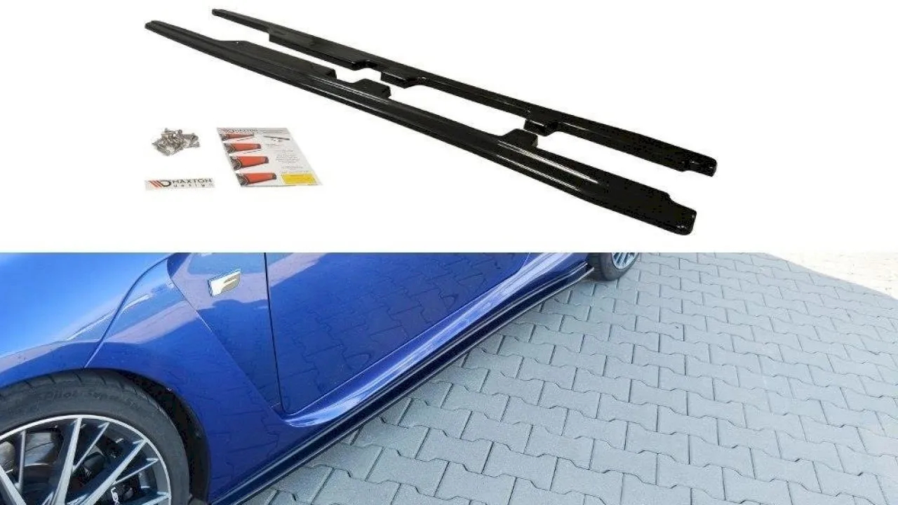 Maxton Design - SIDE SKIRTS DIFFUSERS LEXUS RC F (2014-2019)