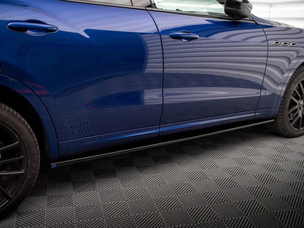 Maxton Design - SIDE SKIRTS DIFFUSERS MASERATI LEVANTE GTS MK1