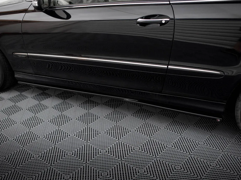 Maxton Design - SIDE SKIRTS DIFFUSERS MERCEDES CLK W209