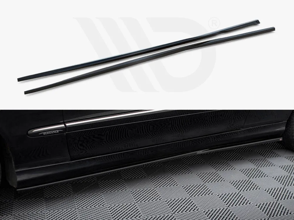Maxton Design - SIDE SKIRTS DIFFUSERS MERCEDES CLK W209