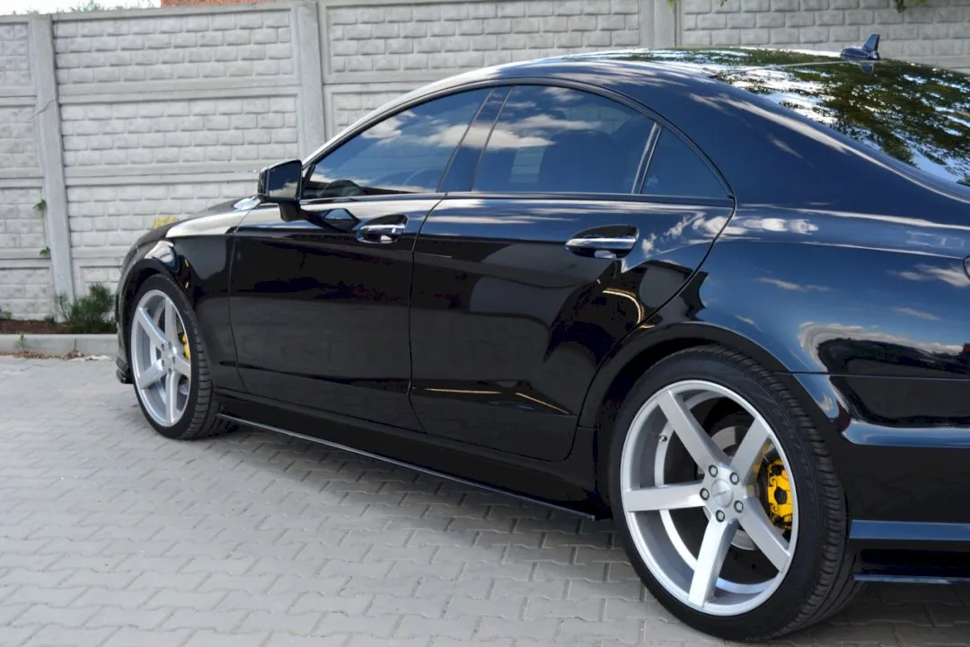 Maxton Design - SIDE SKIRTS DIFFUSERS MERCEDES CLS C218 AMG-LINE (2011-2014)