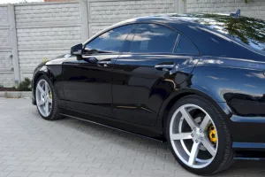 Maxton Design - SIDE SKIRTS DIFFUSERS MERCEDES CLS C218 AMG-LINE (2011-2014)