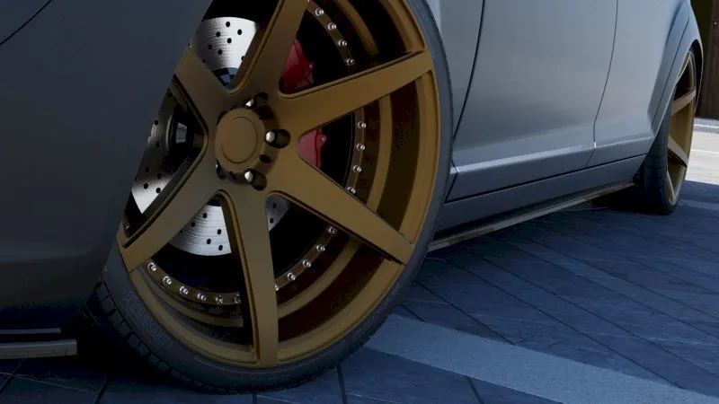Maxton Design - SIDE SKIRTS DIFFUSERS MERCEDES S-CLASS W221 LONG