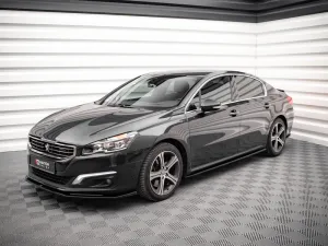 Maxton Design - SIDE SKIRTS DIFFUSERS PEUGEOT 508 GT MK1 FACELIFT (2014-2018)