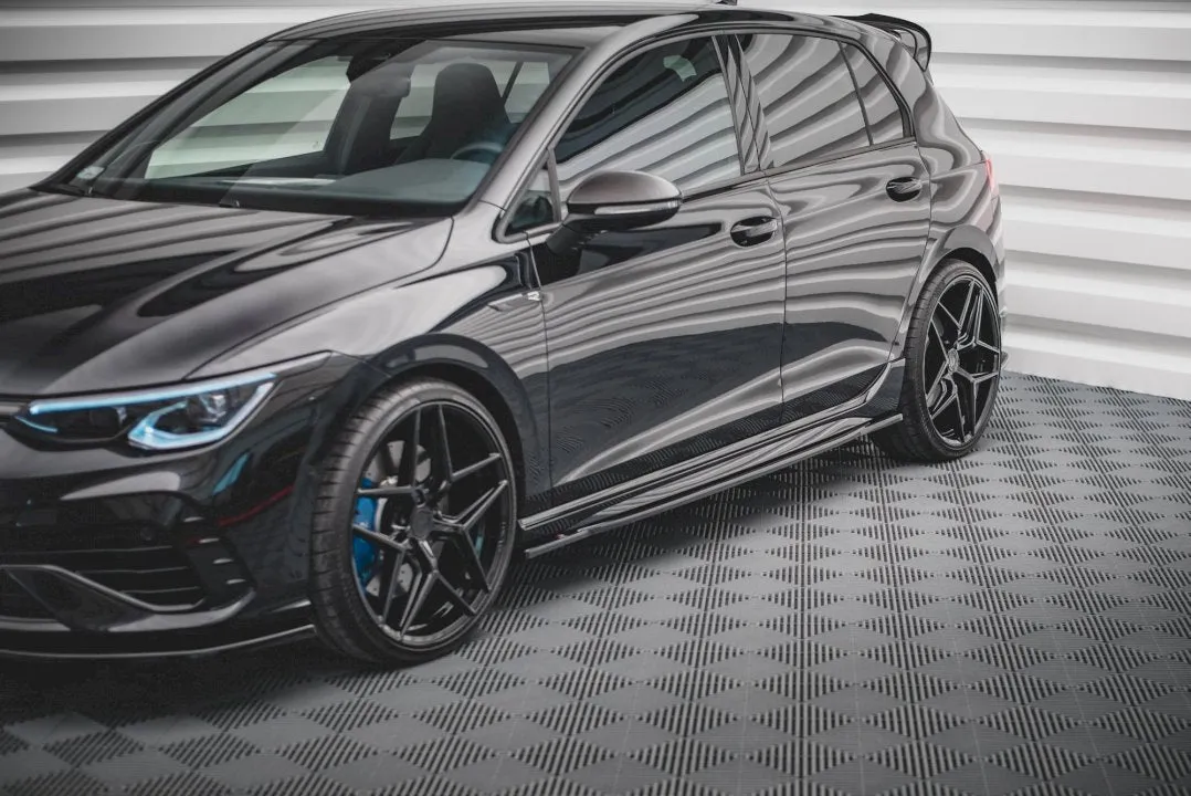 Maxton Design - Side Skirts Diffusers V.1 Volkswagen Golf R Mk8