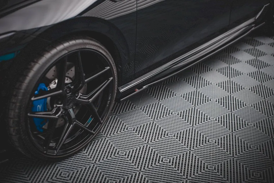 Maxton Design - Side Skirts Diffusers V.1 Volkswagen Golf R Mk8