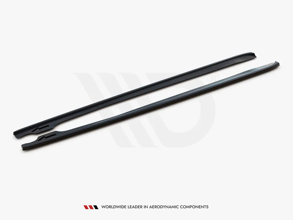 Maxton Design - SIDE SKIRTS DIFFUSERS V.2 BMW 3 COUPE M-PACK E46 (1999-2005)