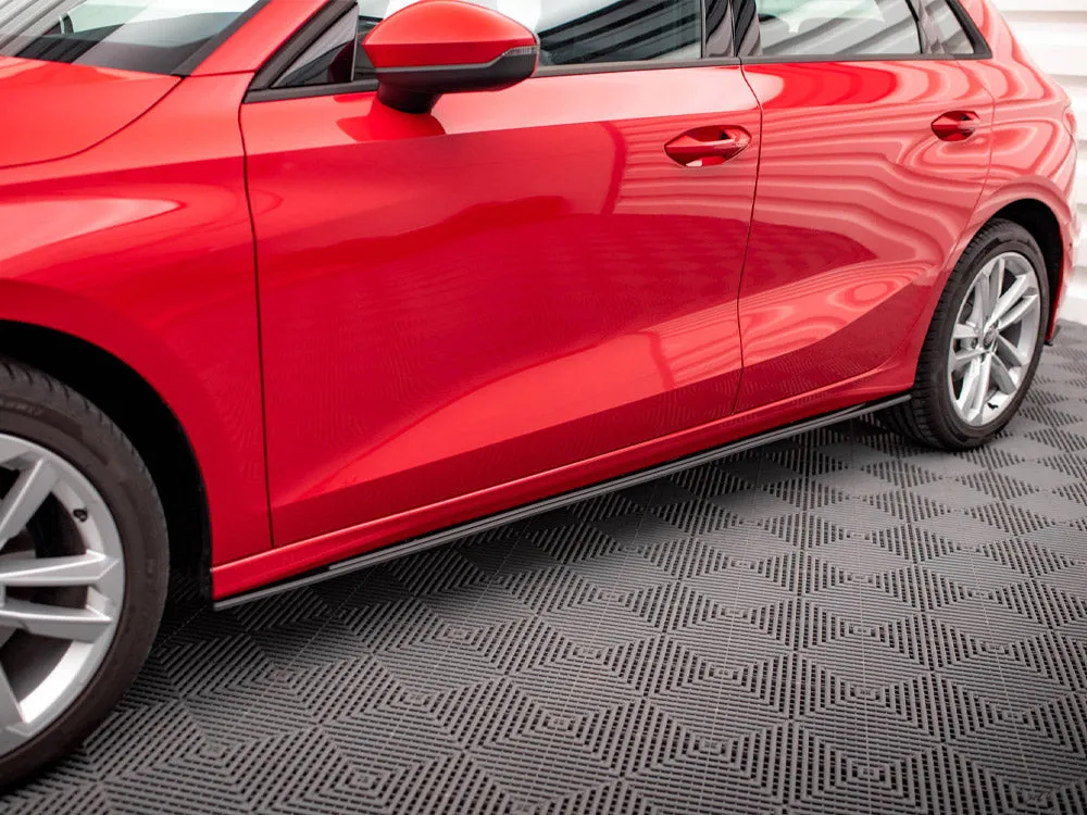Maxton Design - STREET PRO SIDE SKIRTS DIFFUSERS AUDI A3 8Y