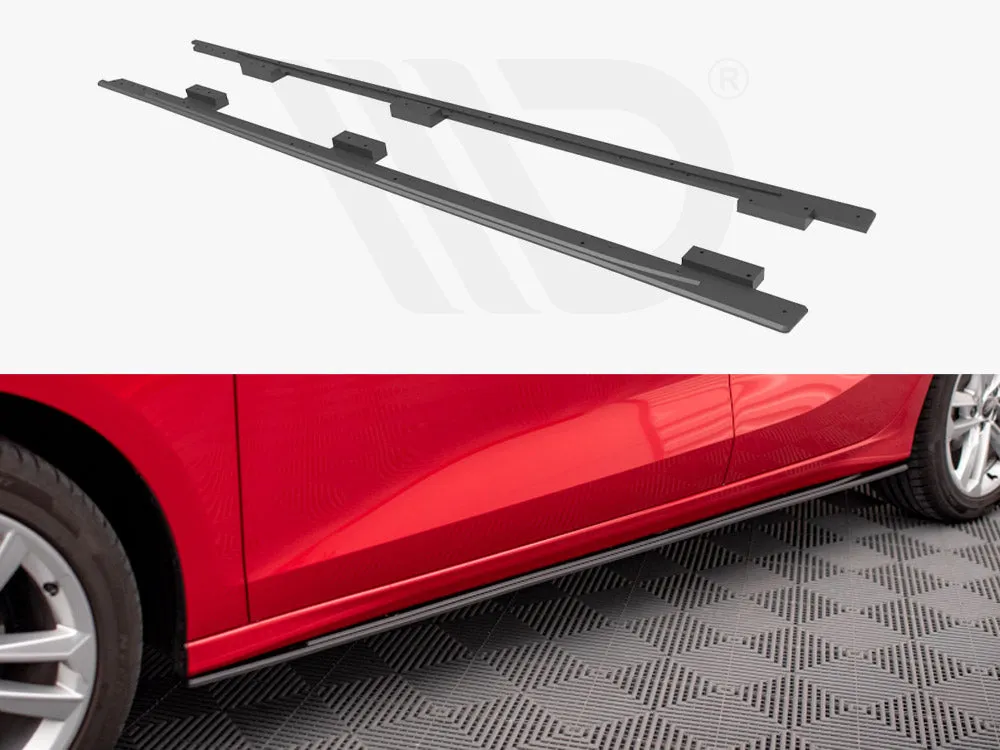 Maxton Design - STREET PRO SIDE SKIRTS DIFFUSERS AUDI A3 8Y