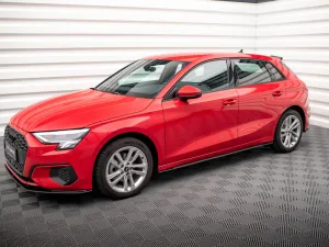 Maxton Design - STREET PRO SIDE SKIRTS DIFFUSERS AUDI A3 8Y