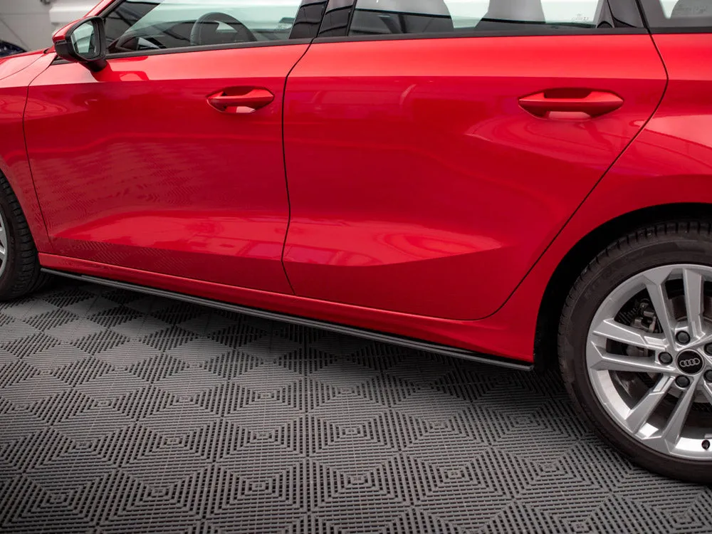 Maxton Design - STREET PRO SIDE SKIRTS DIFFUSERS AUDI A3 8Y