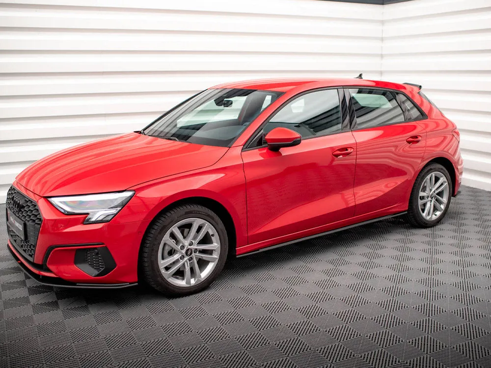 Maxton Design - STREET PRO SIDE SKIRTS DIFFUSERS AUDI A3 8Y