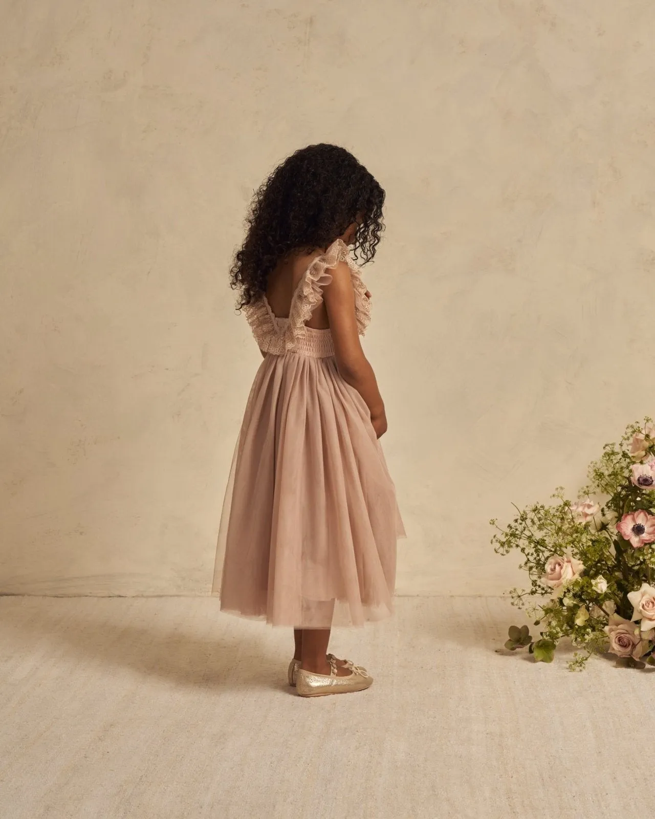 NoraLee Dorthea Dress In Rose - Baby to Youth