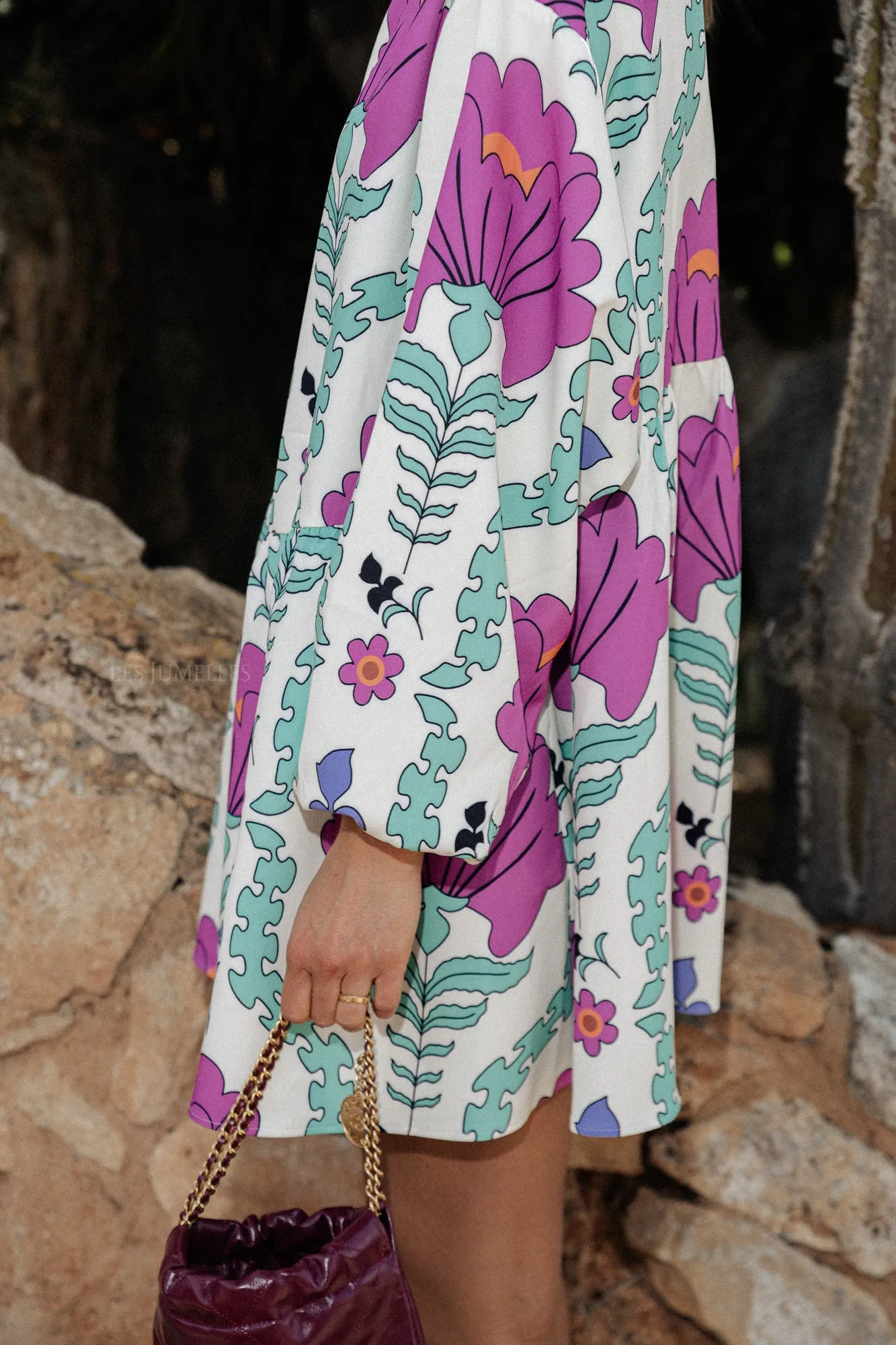 Palmer short printed dress