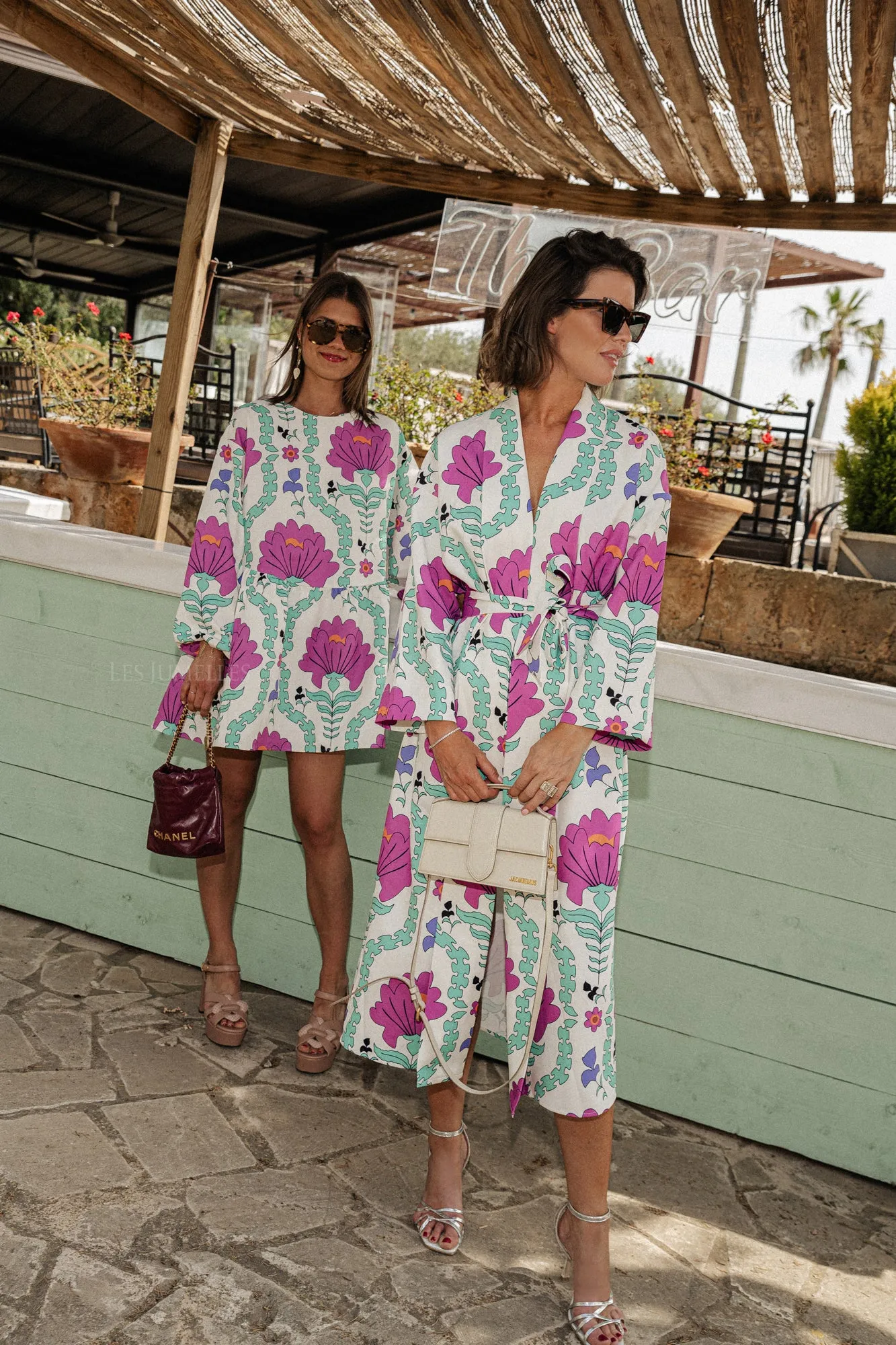 Palmer short printed dress