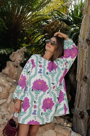 Palmer short printed dress