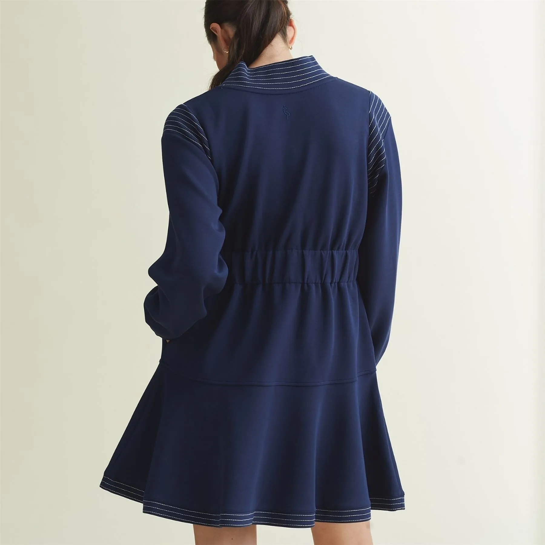 Womens Rita Dress Blue - AW24
