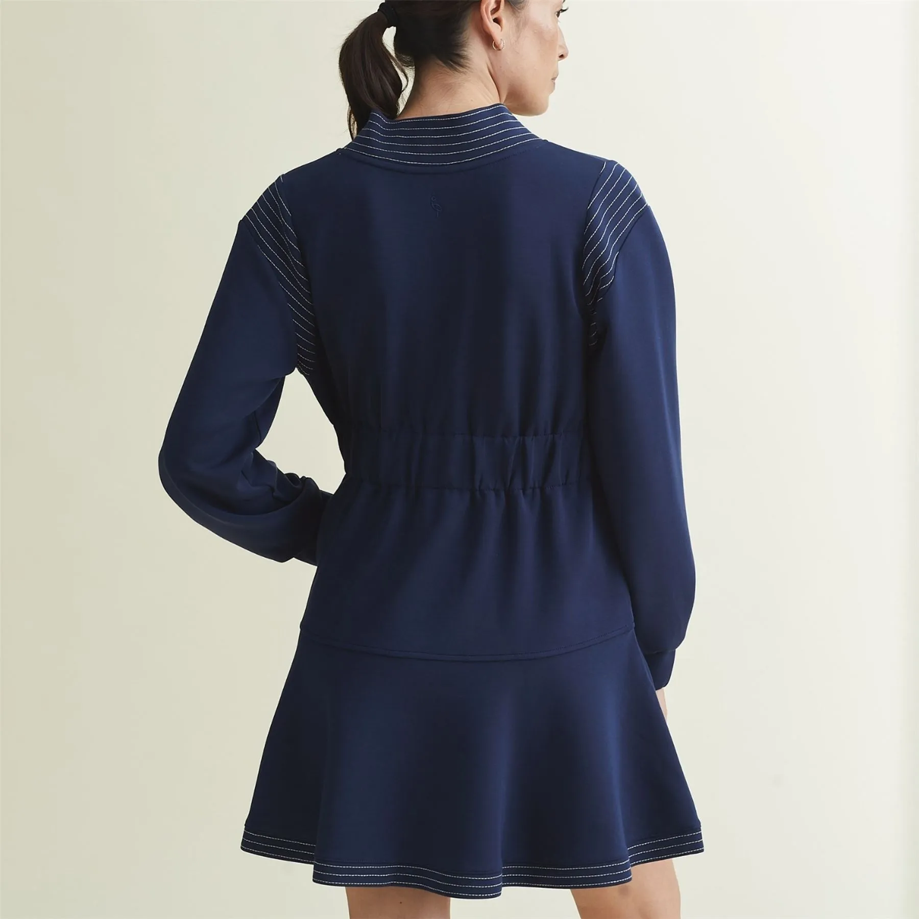 Womens Rita Dress Blue - AW24